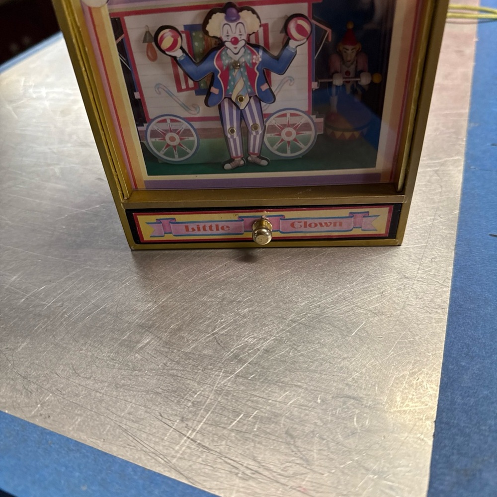 Colorful Clown Music Box by Koji Murai